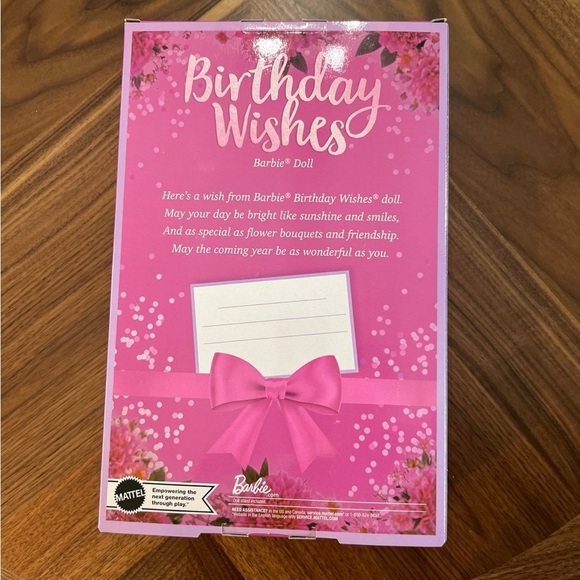 Birthday Wishes Barbie NIB Never Opened 2023 - Picture 2 of 4